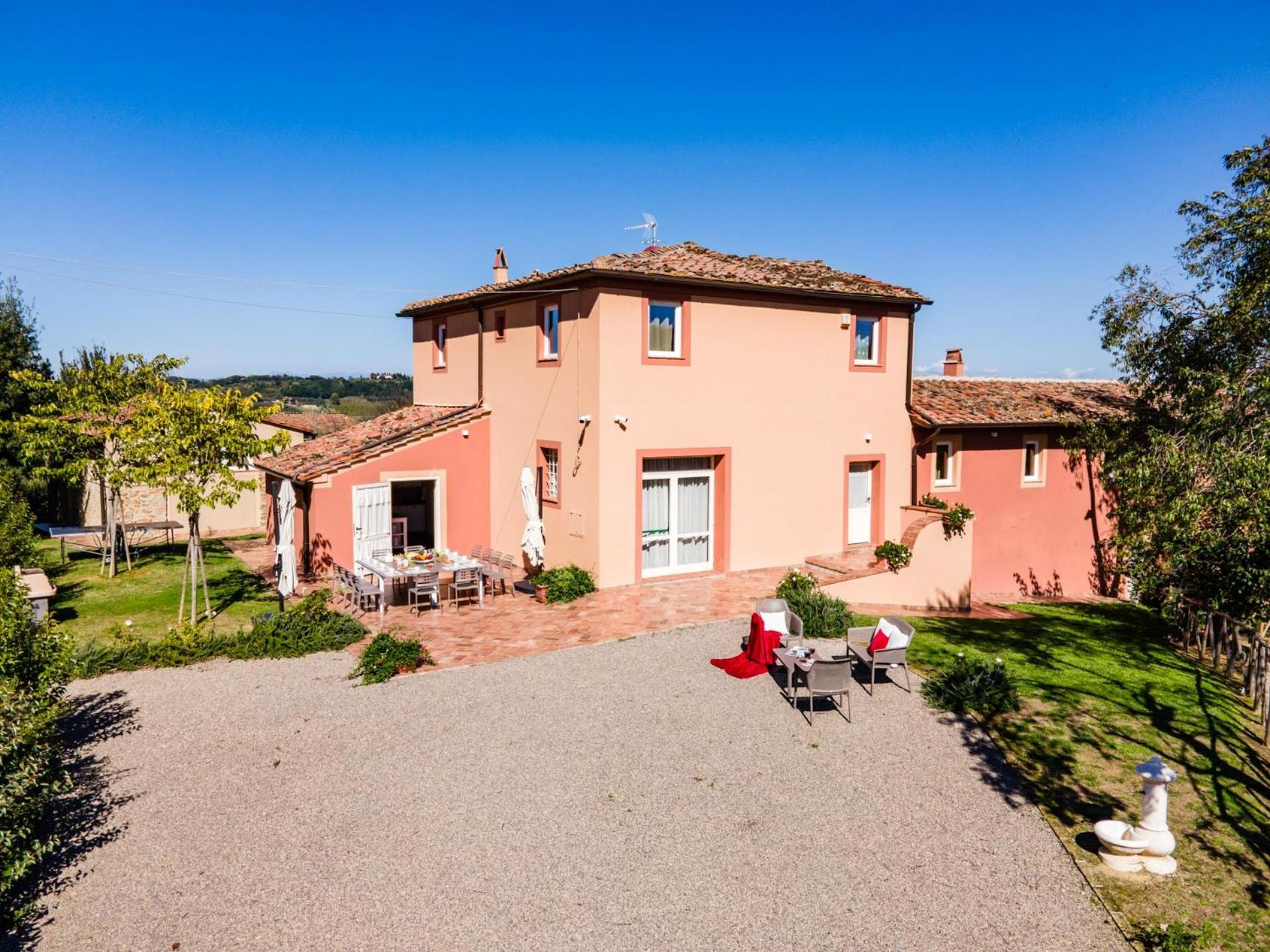 Gorgeous Villa Peccioli, With Private Pool, Ac, Wifi Legoli Eksteriør billede