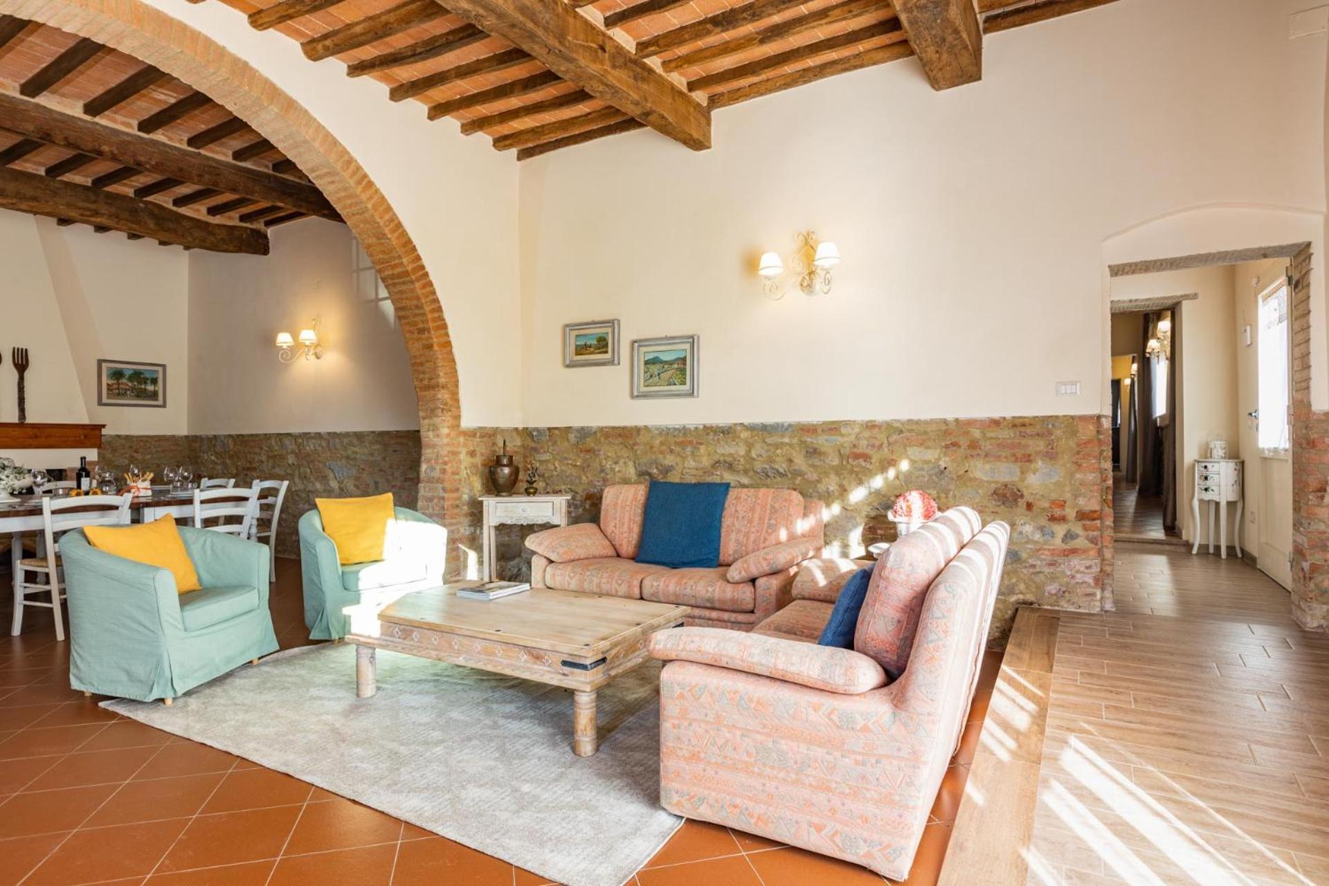 Gorgeous Villa Peccioli, With Private Pool, Ac, Wifi Legoli Eksteriør billede