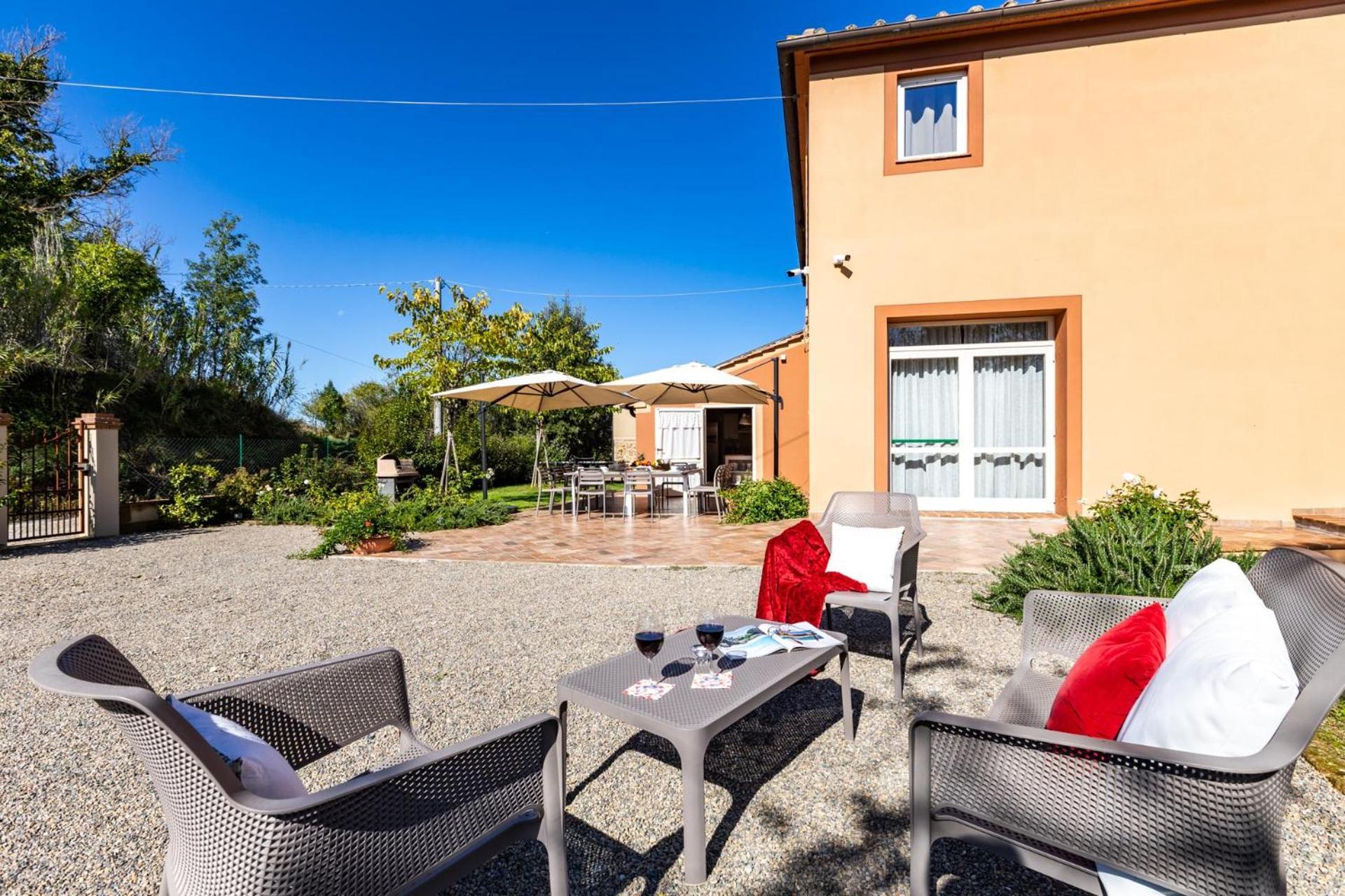 Gorgeous Villa Peccioli, With Private Pool, Ac, Wifi Legoli Eksteriør billede