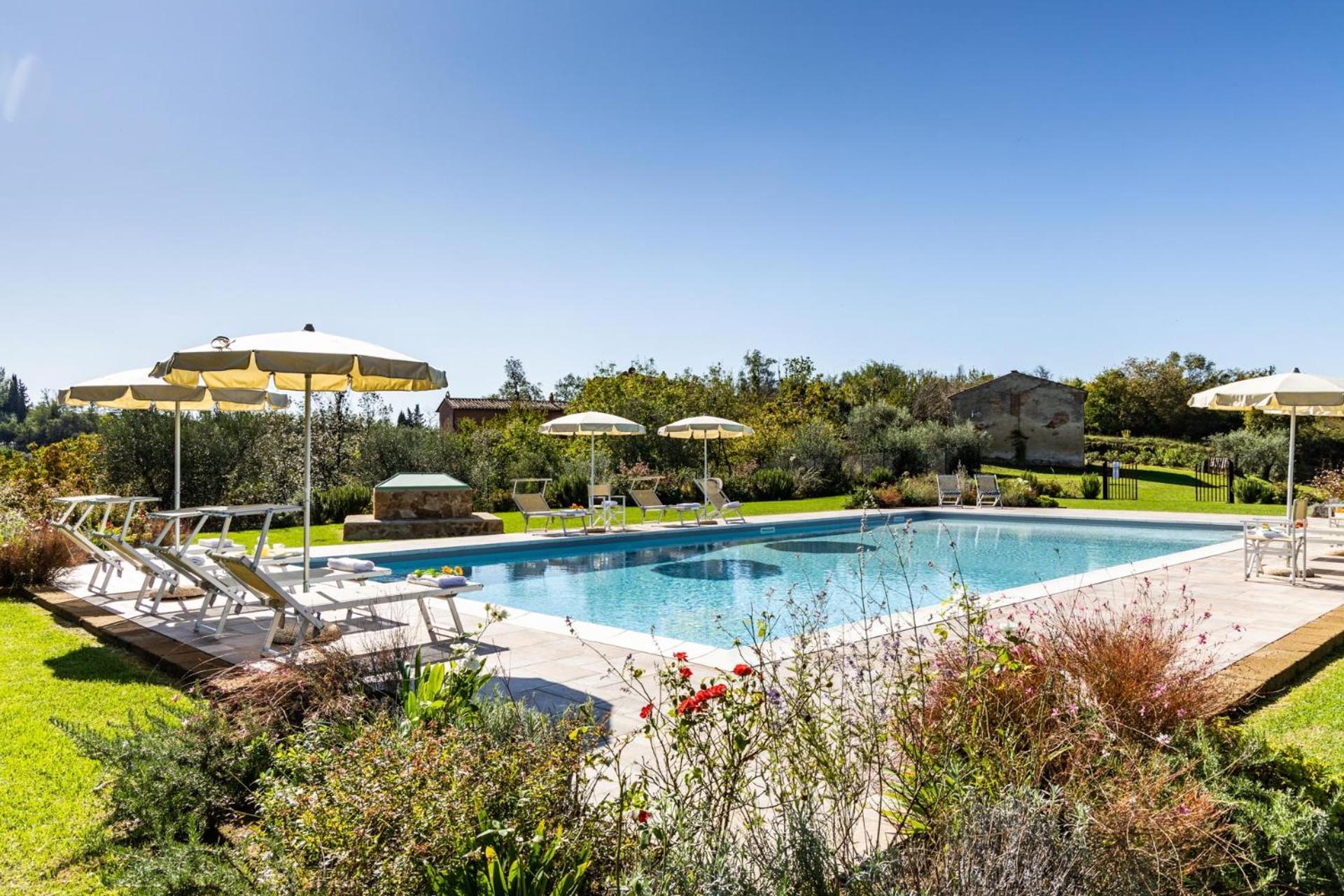 Gorgeous Villa Peccioli, With Private Pool, Ac, Wifi Legoli Eksteriør billede