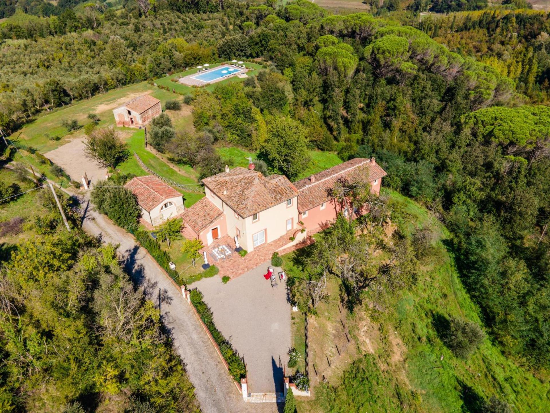 Gorgeous Villa Peccioli, With Private Pool, Ac, Wifi Legoli Eksteriør billede