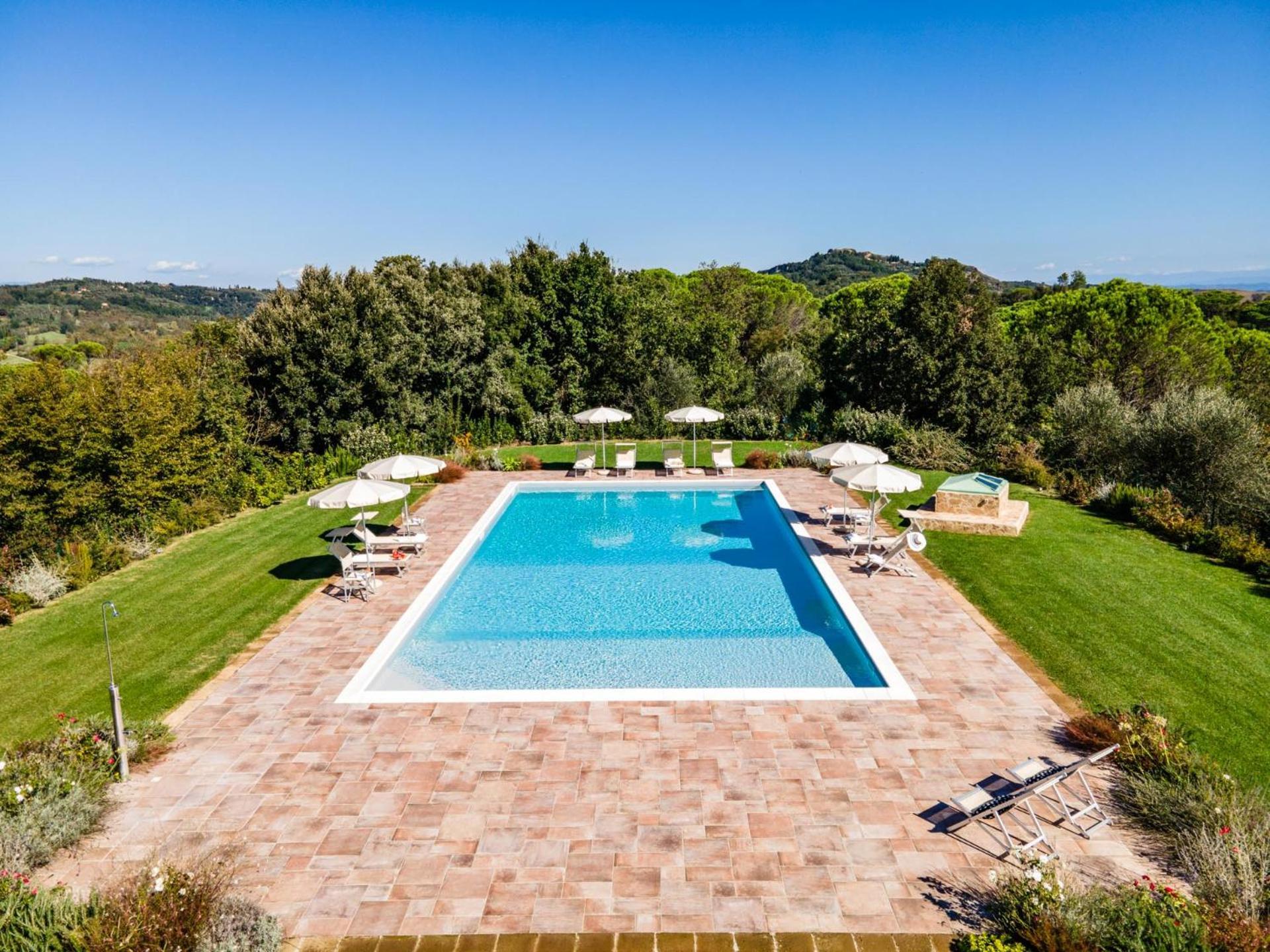 Gorgeous Villa Peccioli, With Private Pool, Ac, Wifi Legoli Eksteriør billede